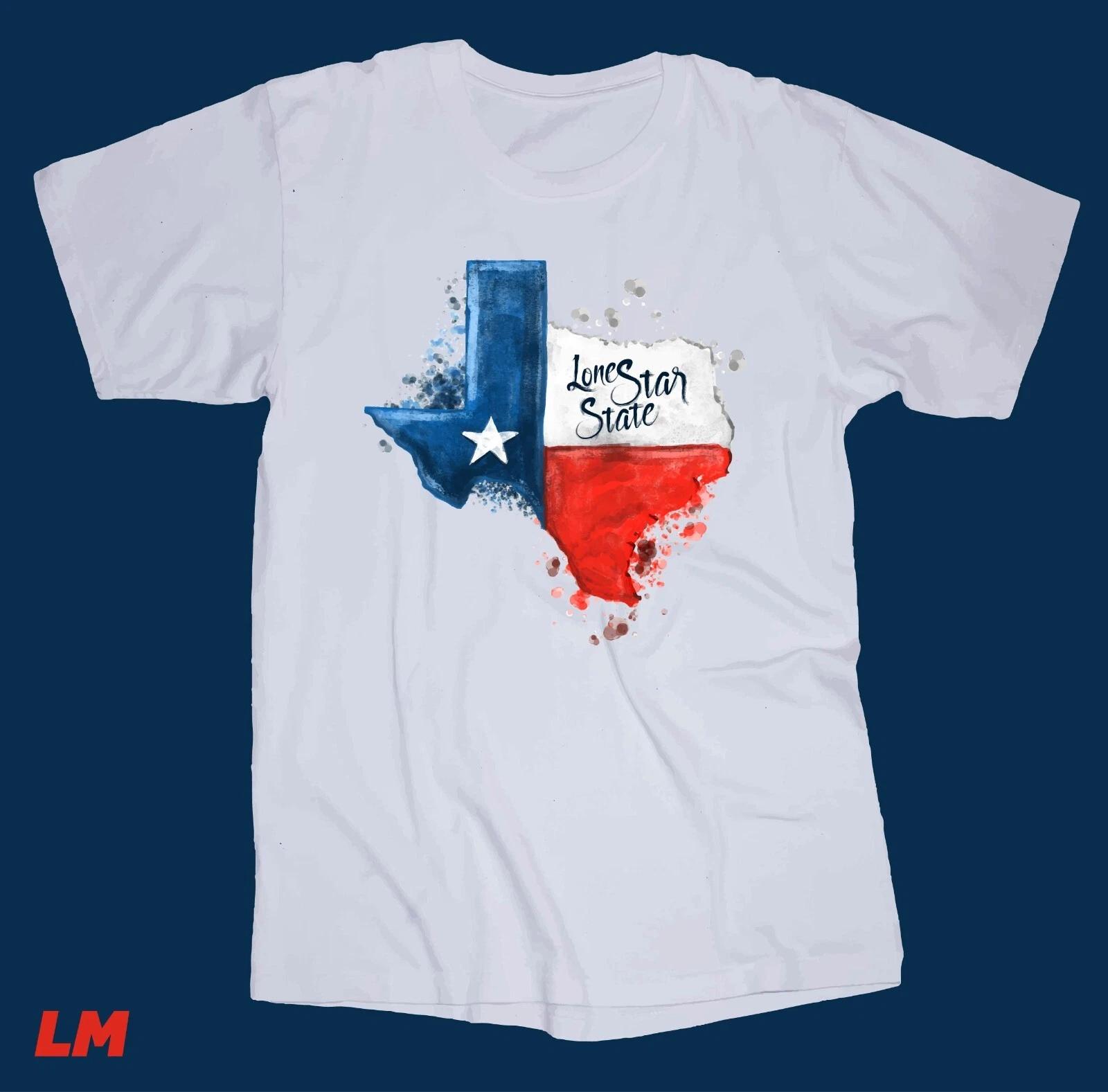 Texas Lonestar state white T-shirt Houston Dallas Austin Country Ranch Farm XL
