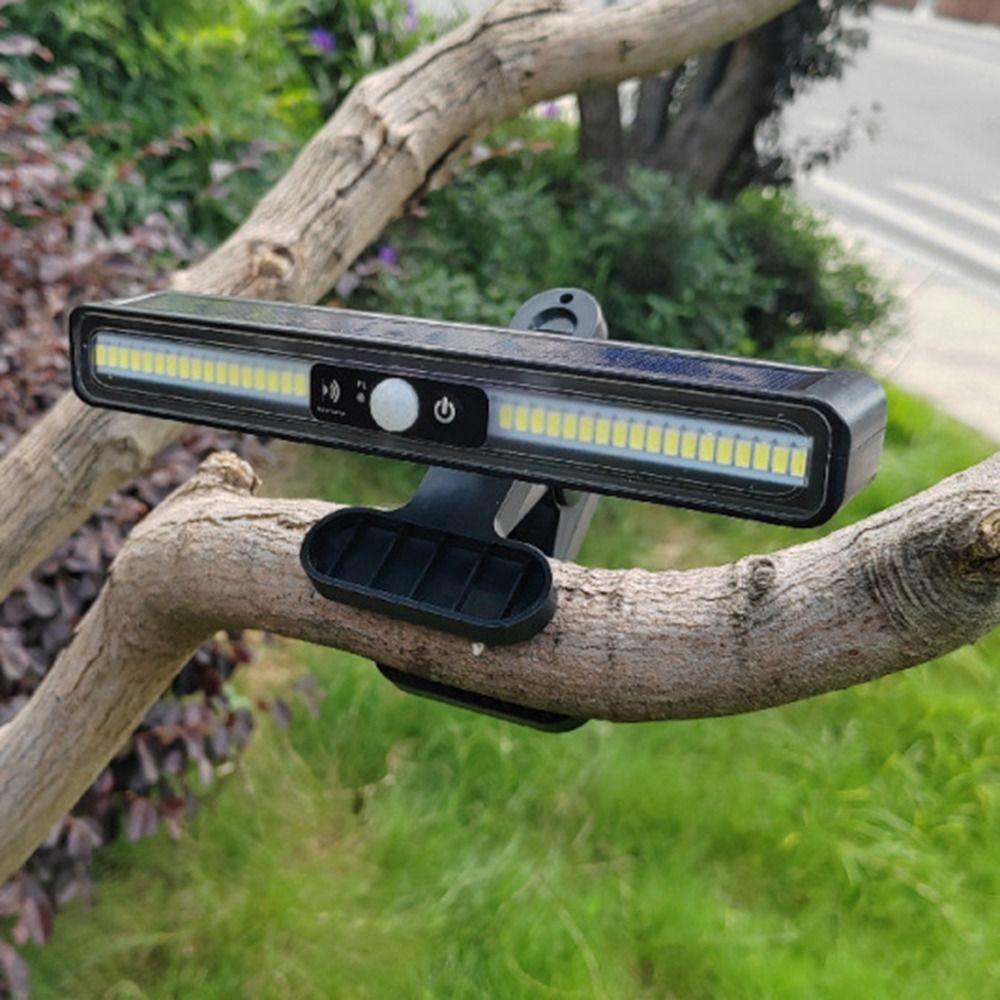 IP65 Clip Solar Lights Wireless Wall Hanging Light Porch Light Human Body Induction Light  Hallway