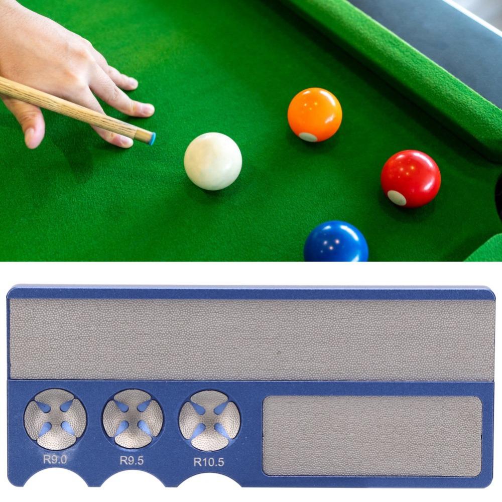 Aluminum Billiard Cue Tip Repair Tool 4in1 Club Cue Tool Snooker Tip Repair Tool For Clubs