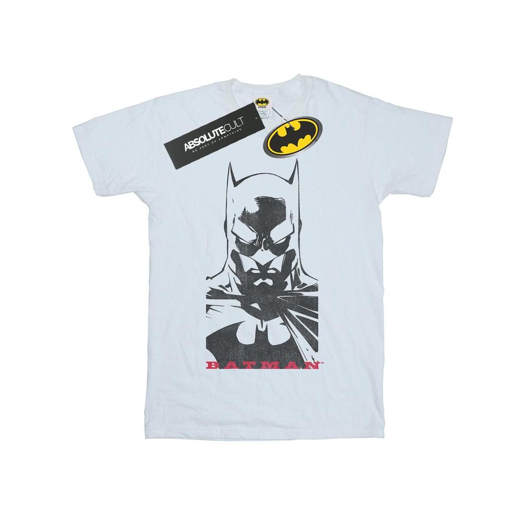 DC Comics Mens Batman Solid Stare T-Shirt