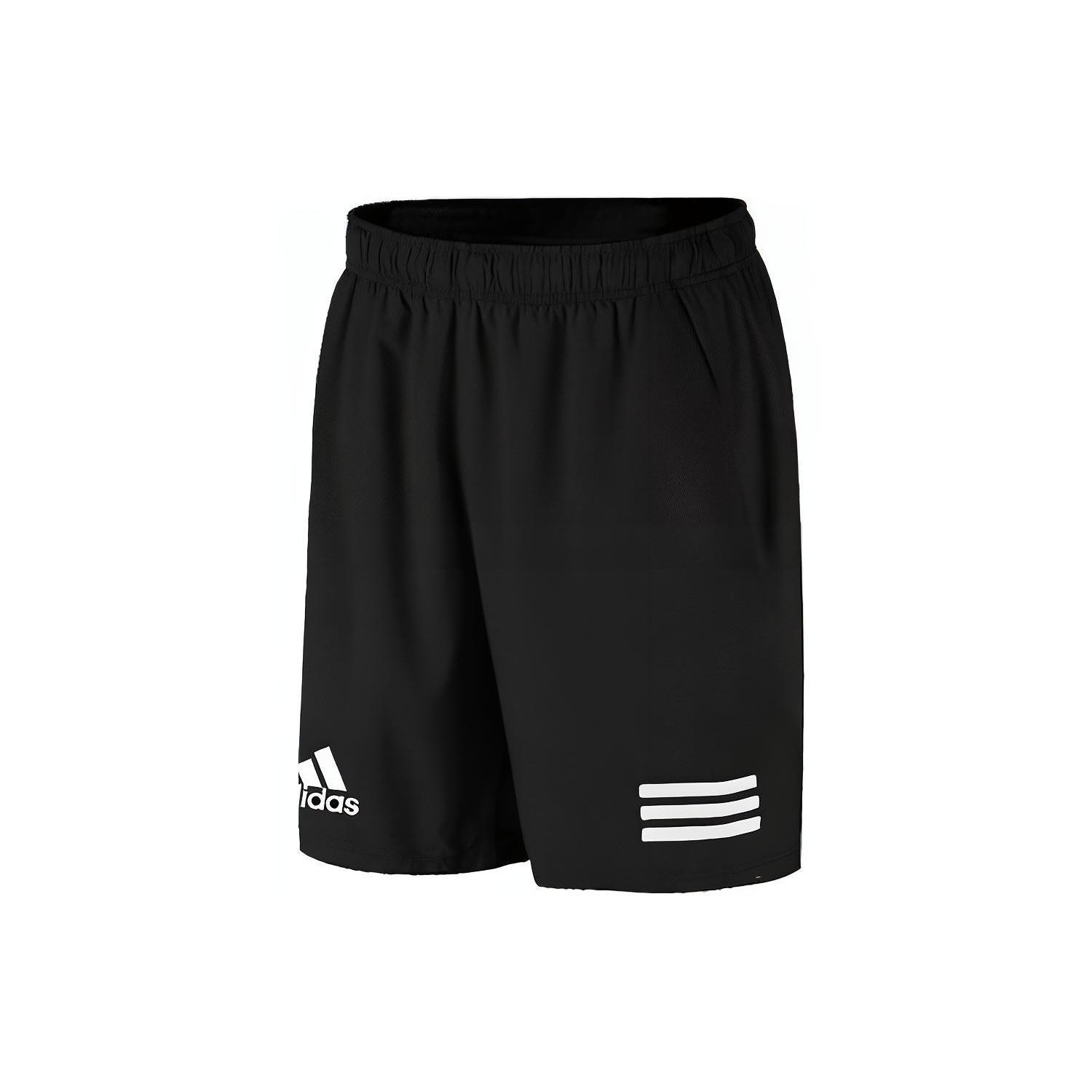 adidas MENS Club 3-stripes Tennis Short Black Men s GL5411 S