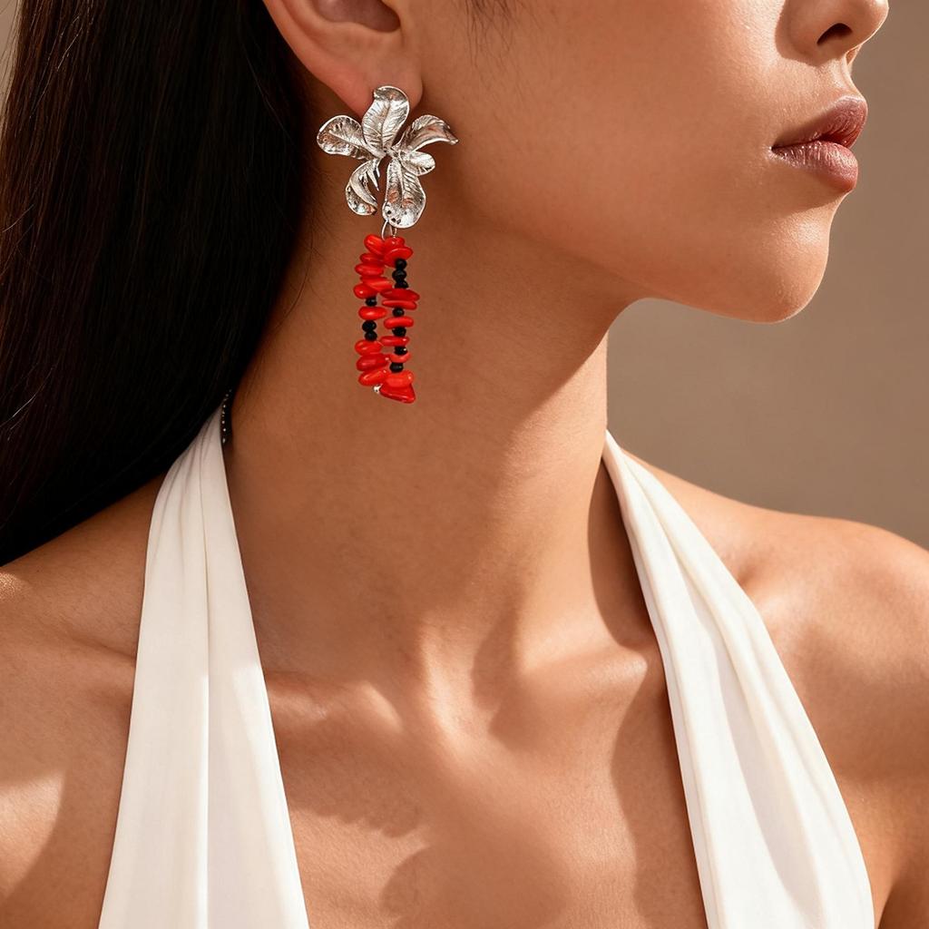 Mote øredobber for kvinners smykker