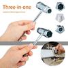 4Pcs Ergonomic Sparks Plug Socket Wrench for Gasolines Chainsaw Brush Cutter 13mm-19mm Stainless Steel Spanner