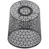 Hollow Out Cylindrical Iron Lamp Shade Decorative Pendant Light Cover Ceiling Lampshade Wire Mesh Light Bulb Guard Fixture