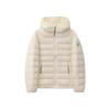 Womens Short Hooded Down Jacket 90% White Duck Lightweight Winter Coat Students Unisex