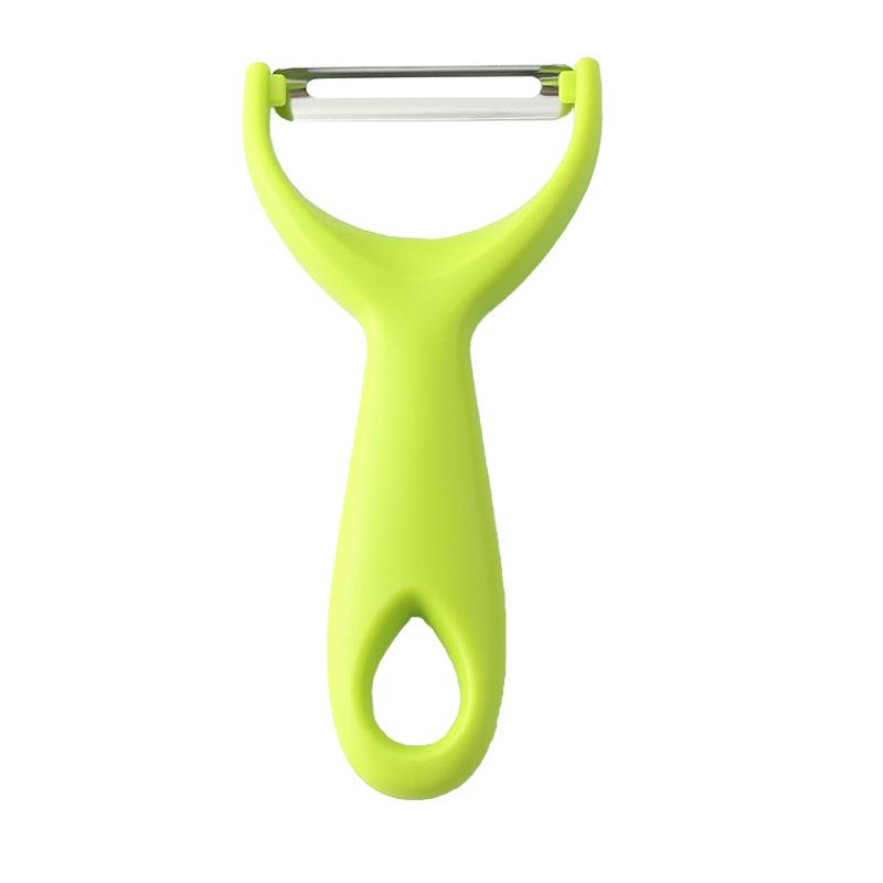 

Stainless Steel Multi-Peeler & Grater with Logo - Melon, Potato, Fruit & Vegetable Peeler Green (PP Bag)