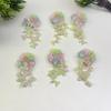Rattan Tassel Flower DIY Accessories: Ear Studs, Earrings, Hair Clips, Shoe Decorations, Brooches, Clothing Accents