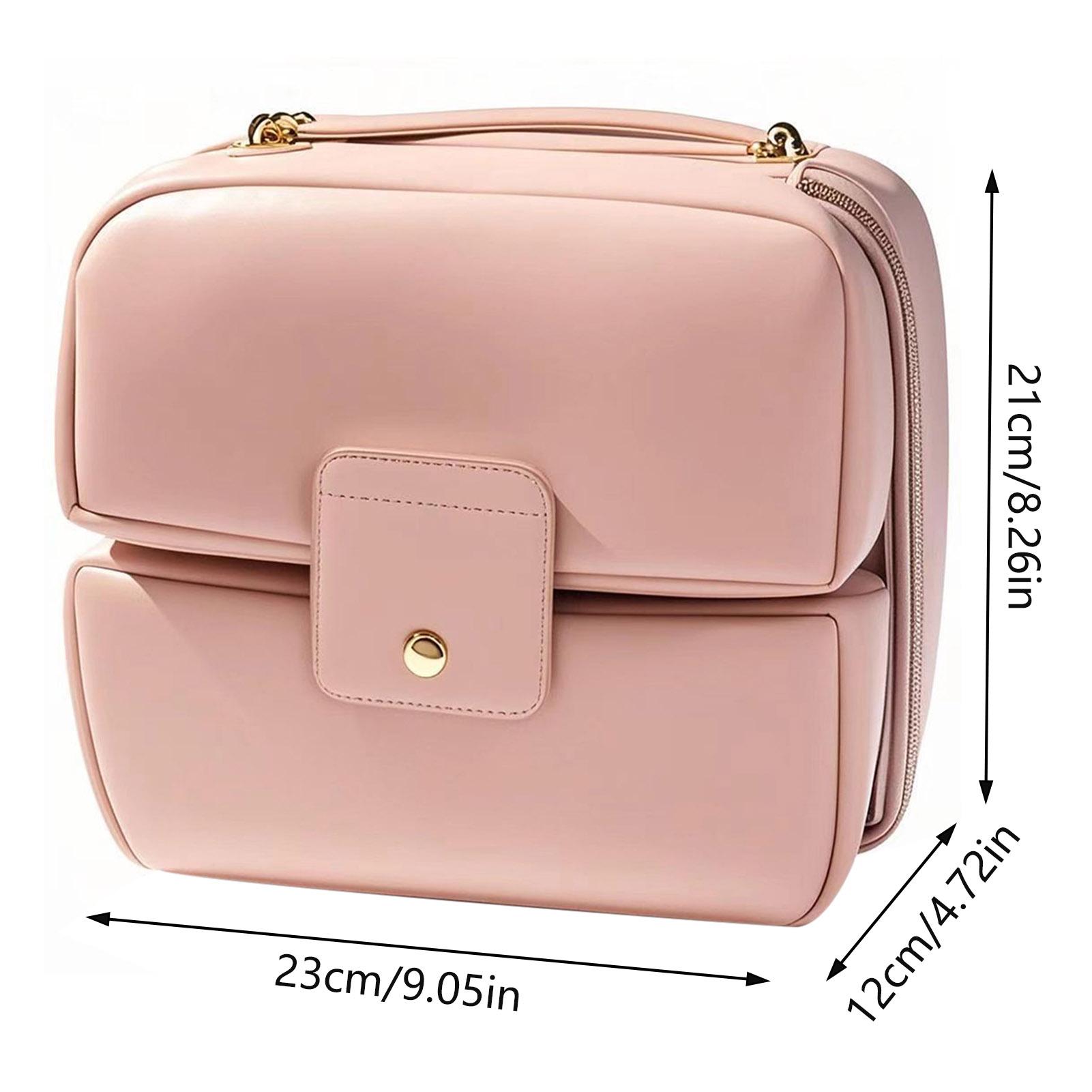 

3 in 1 Makeup Bag Large Capacity Travel Cosmetic Organizer Portable Waterproof Multifunctional Toiletry Storage Pouch