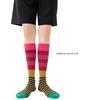 Damen Kniestrümpfe, Modische Gestreifte Strümpfe Cosplay Oberschenkelhohe Strümpfe Schlauchsocken Gestreifte Lange Stiefelsocken