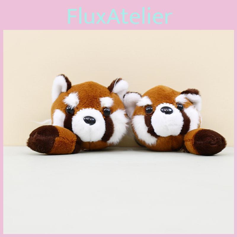 Cute Raccoon Plush Keychain Soft Stuffed Animal Bag Accessory Huggable Teddy Doll
