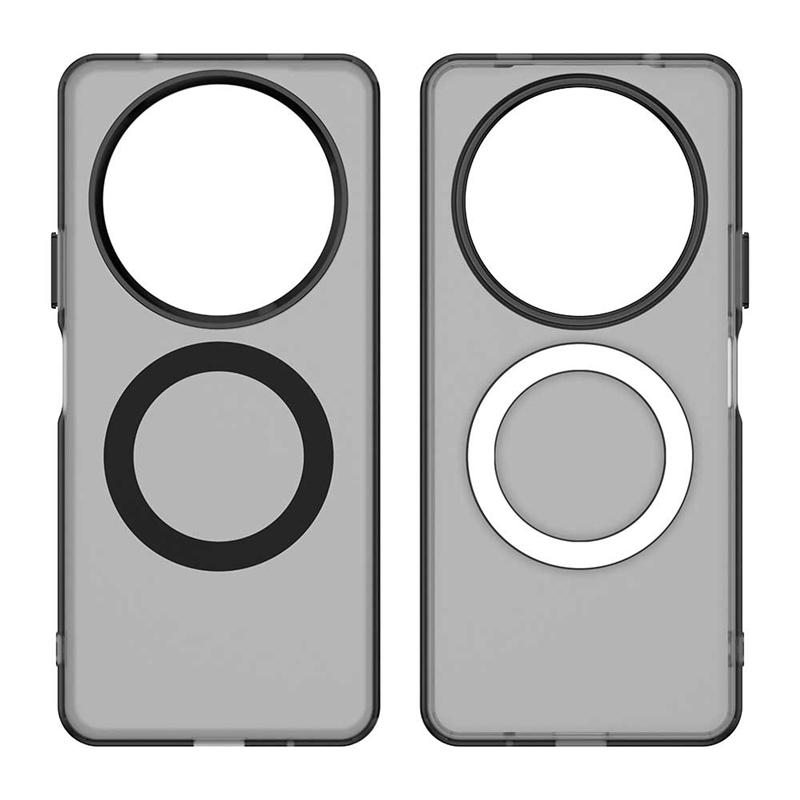 Transparent Case For Xiaomi Poco C61 Case For Poco C61 Magnetic Adsorption Wireless Charge Cover For Poco C61 Case 6.71 inch