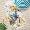 Anime The Rose of Versailles Towel Microfiber Beach Towel Quick Dry Absorbent Soft for Swimming Yoga Resort Travel Camping