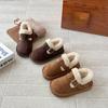 Children's Cotton Shoes Winter Thickened Large Cotton Shoes Girls Fluffy Shoes Baby Non-slip Snow Cotton Boys Birkenstocks
