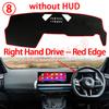 Dashboard Cover Protective Pad for BMW X3 G45 X3M50 2025 2026 2027 Car Dash Board Sunshade Anti-UV Carpet Mat