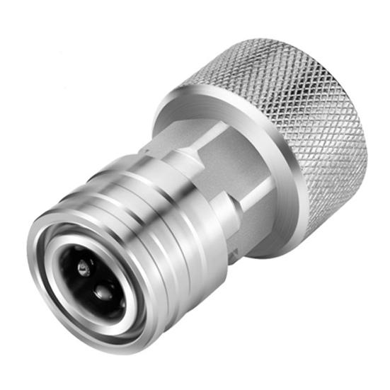 Garden Hose Connector Garden Hose to Mini Power Washer Adapter 3/4 GHT to 1/4 Inch Pressure Washer Attachment for Car Washing