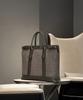 Bvp Glen Check Pattern Genuine Leather Men'S Briefcase T1105