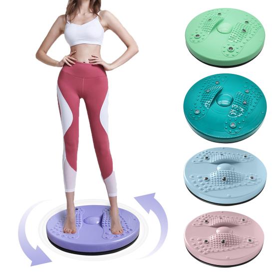 Waist Twist Disc Board Magnetic Foot Massager Waist Sculptor Twister Abdominal Muscles Strengthening Body Shaping Twisting Disc