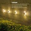 Solar Deck Dock Lights Waterproof Outdoor Wireless Solar Garden Lights for Walkway Sidewalk Steps Driveway Pathway Decoration