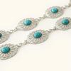 Bohemian Turquoise Retro Metal Waist Chain for Women’s Dresses
