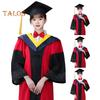 Graduation Cap And Gown Set Class of 2025 Graduate Uniform Academic Doctor Robe with Tassel for High School College Bachelor