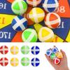 Accessories 24pcs Children's Throwing Sticky Balls Sticky Darts Game Interactive Home School Outdoor Fun Time Children