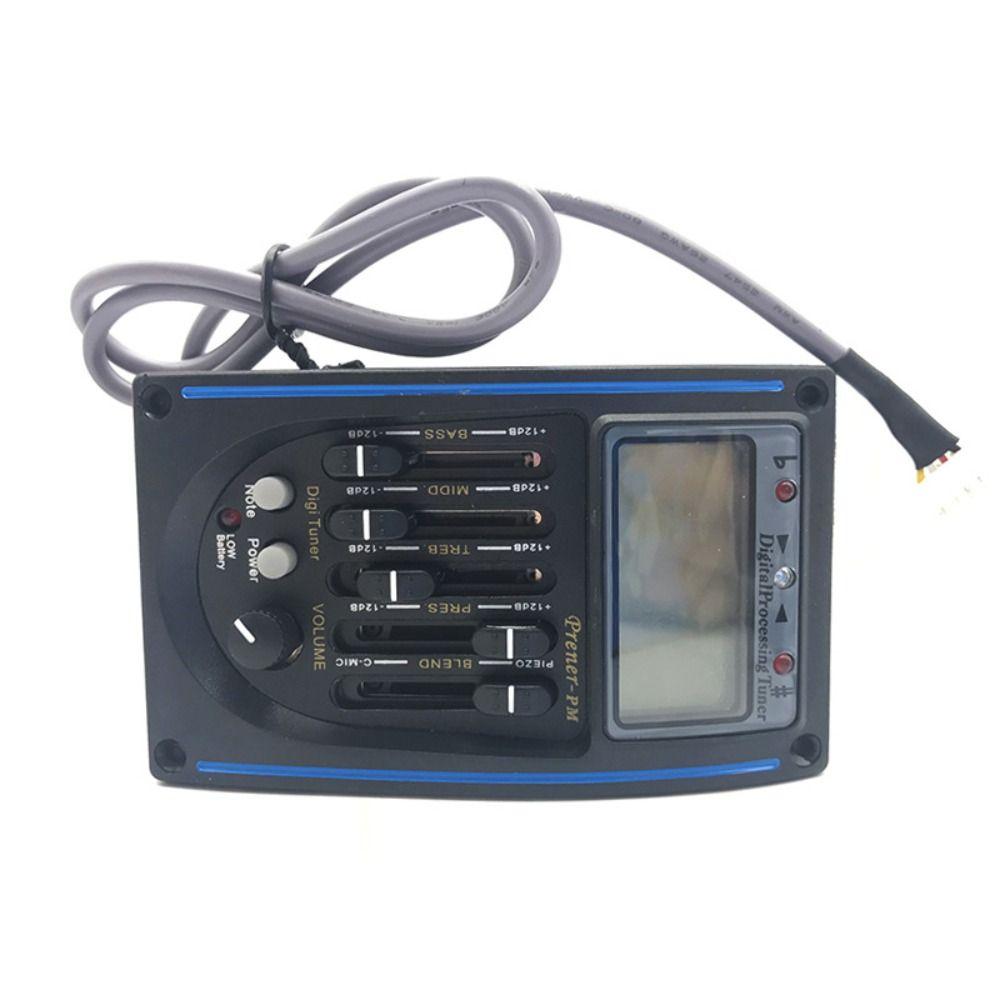 5 Band Band Acoustic Guitar Preamp LC-5/4 Bands Acoustic Guitar Pickup  Electric Guitar