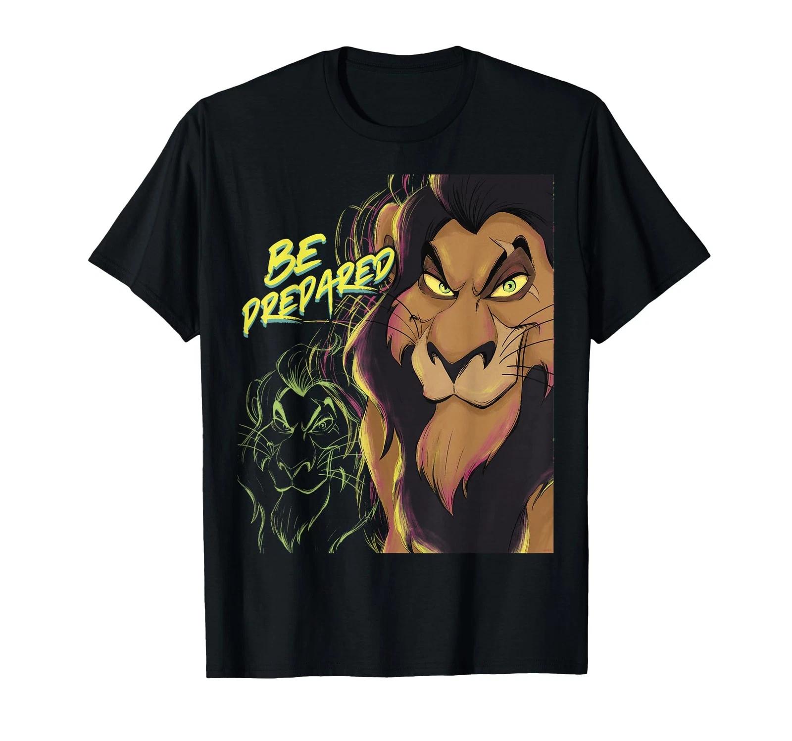 Disney Lion King Scar Villain Halloween T-Shirt_ XL