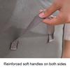 Quilt Storage Bag Zipper Closure Dirt-proof Non Woven Fabric Tear Resistant Blanket Storage Bag for Sweaters