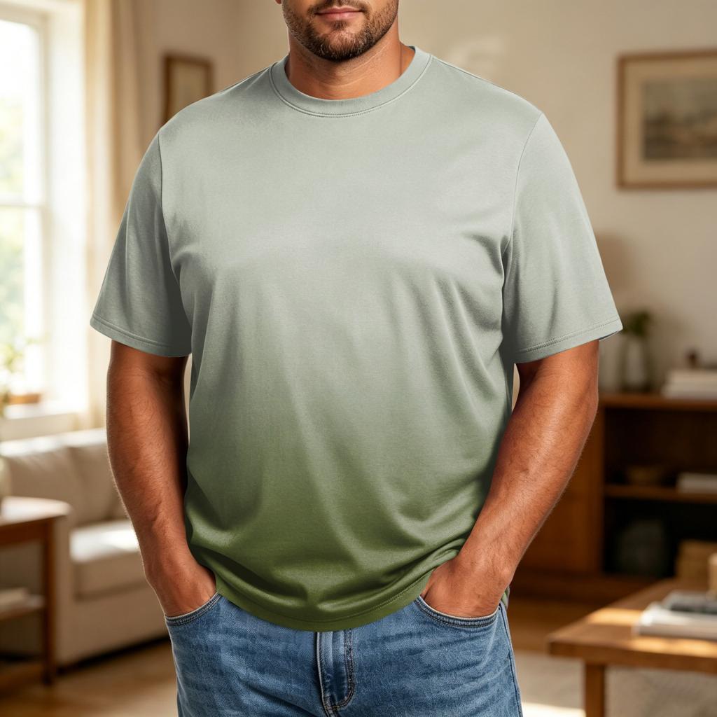 Men's Loose Fit Breathable T-Shirt for Casual Everyday Wear