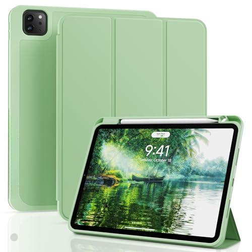 Étui pour iPad Pro 11 Pouces 4ème/3ème/2ème Génération avec Rangement pour Apple Pencil iPad 11 Pro 4ème/3ème/2ème Génération 2022/2021/2020 Cover iPad 11 Cover Supports