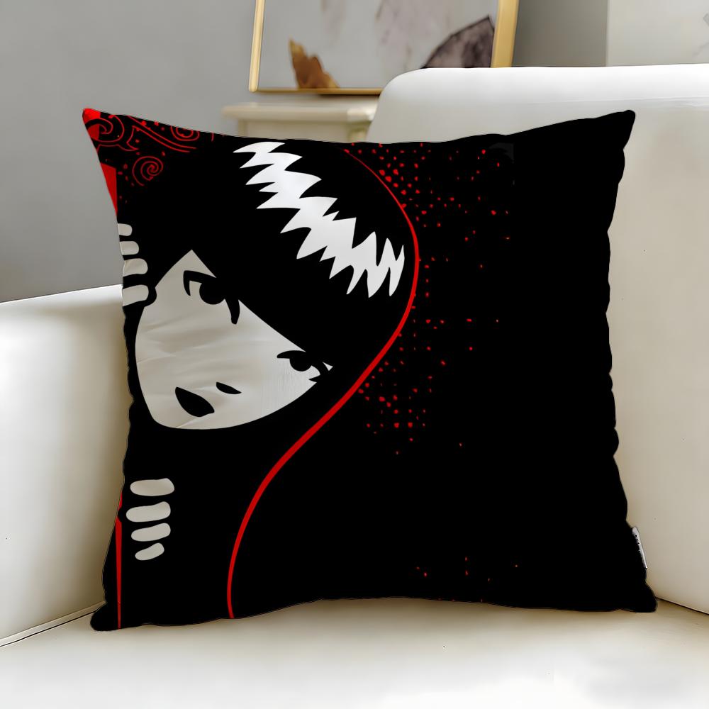 cartoon character Emily the Cool Strang Cushion Cover Soft  EasyWash Pillow Case  Versatile for Couch Bed Travel and Office