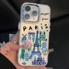 Reise Stadt Handyhülle Für iPhone 17 Air 16 e 15 14 13 12 11 Pro Max Plus SE 2020 2022 Transparent Weiche Hülle