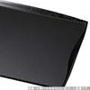 Made in Wave x x with Rim J-kitchens Placemat, Tray, Japan, Simple, Heat-Resistant, Pattern, Black, SL, 46.2cm 32.8cm 2.7cm, 5-Shaku,