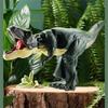 Model Pressing Dinosaur Toys With Swing  Head And Tail Movements Simulated Dinosaur Toys Easy To Operate Kids Gift With Music And Lighting