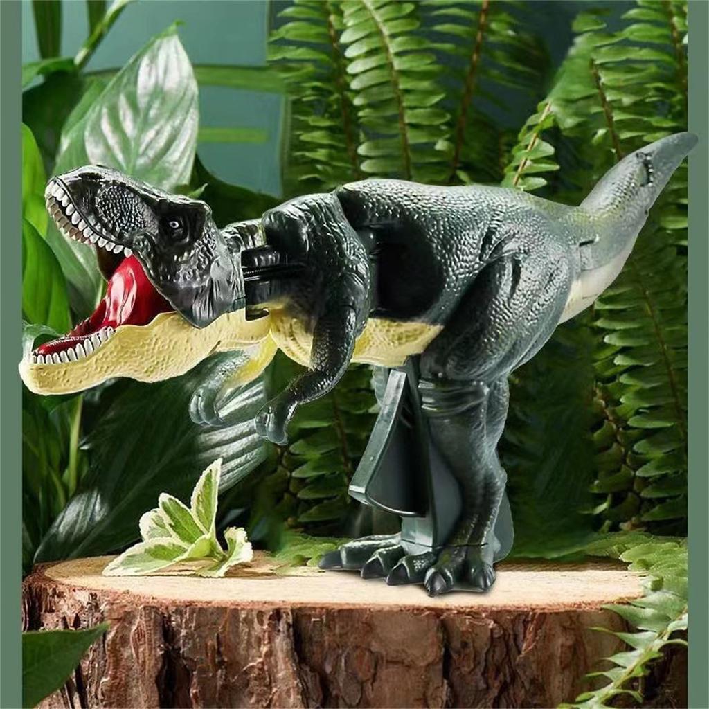 Model Pressing Dinosaur Toys With Swing  Head And Tail Movements Simulated Dinosaur Toys Easy To Operate Kids Gift With Music And Lighting
