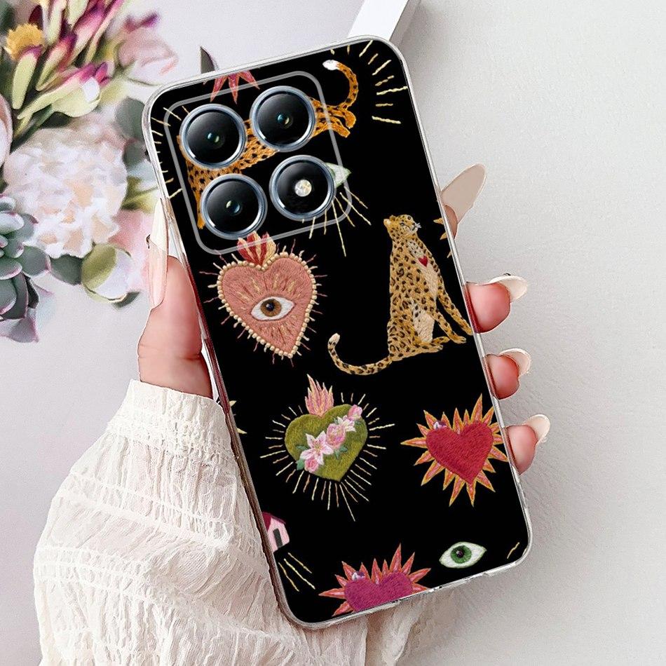 Phone Case For Xiaomi 14T Pro Mi14T 13T Pro Mi13T 2024 New Fashion Cool Design Soft Silicone TPU Slim Case
