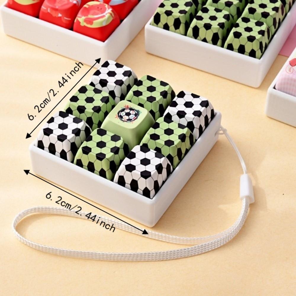 Cat Paws Keyboard Fidget Keyring Finger Button Mechanical Keyboard Keycaps Keychain Children