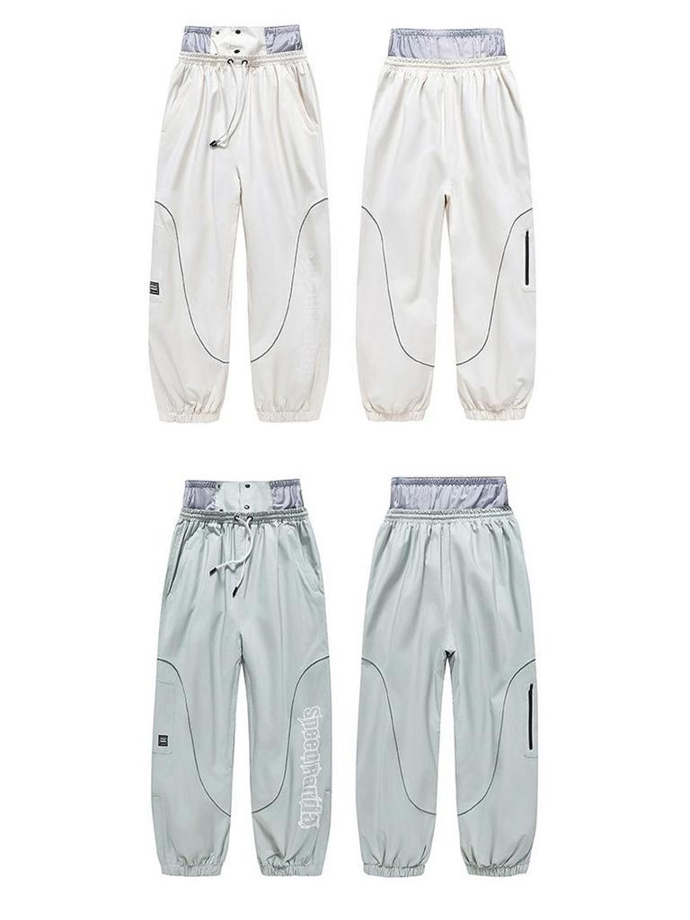 Unisex wasserdichte und winddichte Skihose - Winterfest, warm und verdickt für Snowboarding