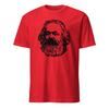 Karl Marx Kurzarm Unisex T-Shirt | Weiches Baumwoll-Grafik-T-Shirt Politischer Humor