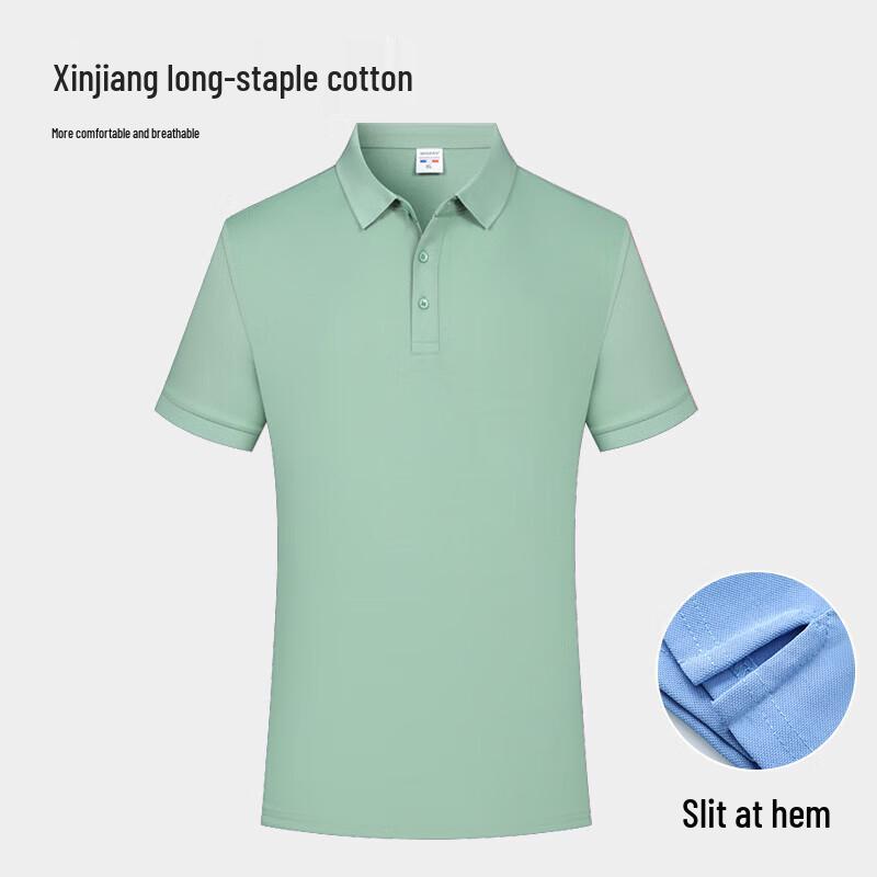 Мужская повседневная рабочая рубашка-поло с коротким рукавом S-4XL