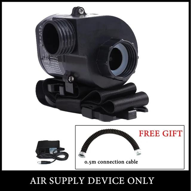 Kreative Vollgesichts-Atemschutzmaske, elektrische Luftzufuhr, Staub für Tischler, Polieren, täglichen Dunst, Sicherheitsschutz, Arbeitssicherheit