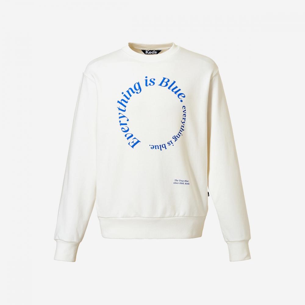 

Толстовка Keds Every Blue с надписью OWH