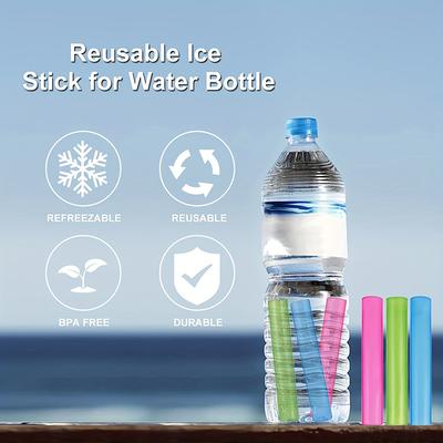 8Pcs Reusable Ice Cube Mold 3D Colored Popsicle Popsicles Multicolor Cooling Tool Plastic Ice Cube Refreezable Ice Cube