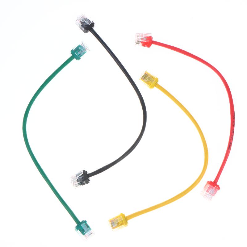 0.2m Slim RJ45 Ethernet Cable 10Gbps 550MHz High Speed Network Cord for Switch TV Box Portable Router Use