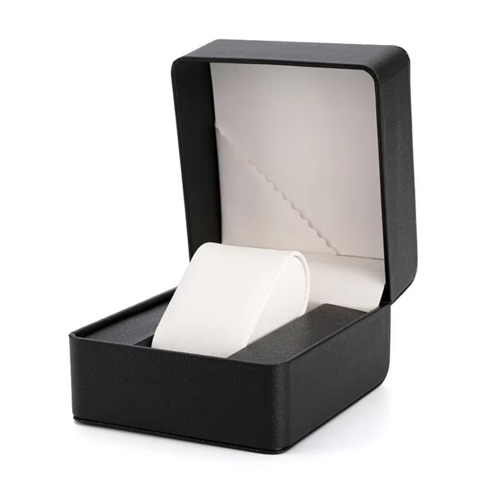 with Pillow Wristwatch Display Case PU Leather Travel Jewelry Organizer  for Men Gift