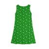 Mädchen Sommerkleid Ärmellos Bedruckt Farbe Freizeitkleid St. Patrick's Day