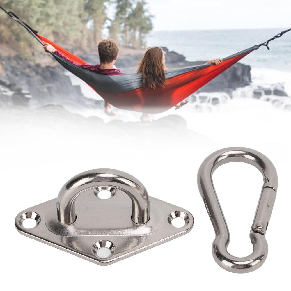 2 Set M8 Hammock Hanging Kit Stainless Steel Hammock Mount Kit  Boat Rigging