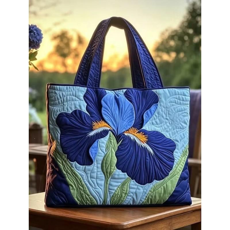 Animal Print Tote Bag - Shoulder Handbag With Zipper Pocket Daily Use Medium Size Street Style