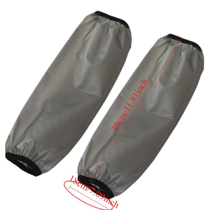 Waterproof Oversleeves Oil-proof Housework Cleaning Arm Sleeves Cuff Arm Cover Apron Accessories Dirt-resistant Cleaning Sleeves