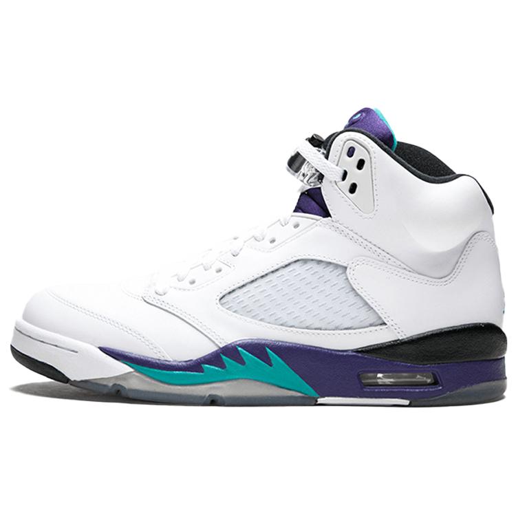 Air Jordan 5 Retro Grape 2013 136027-108 43 белый/изумрудный